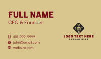 Wood Cutter Business Card example 4