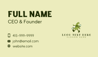 Marijuana Smoke Weed Business Card