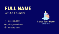 Baby Bottle Business Card example 1