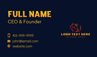 Lady Warrior Valkyrie Business Card