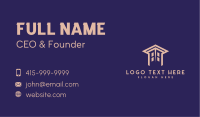 Exterior Business Card example 4