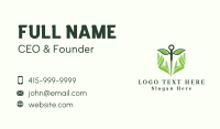 Natural Acupuncture Medicine Business Card Design