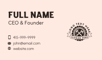 Saw Blade Business Card example 4