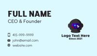 Rocket Ship Business Card example 2