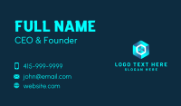Cyber Cube Technology  Business Card Design