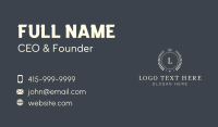Student Business Card example 4