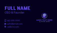 Peace Of Mind Business Card example 2