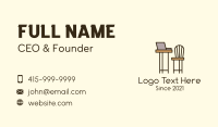 Working Space Furniture Business Card