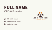 Cute Dog Paw Business Card Design