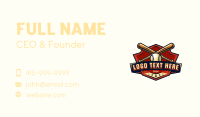 Baseball Team Championship Business Card