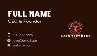 Horn Bull Texas Business Card Design