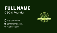 Lawn Mower Gardening Business Card