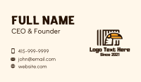 Toucan Bird Cage Business Card