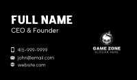 Skull Alcohol Drink Business Card