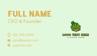 Leprechaun Shamrock Business Card Design