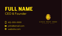 Deluxe Wildlife Lion Business Card