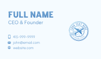 Airline Airplane Pilot Business Card