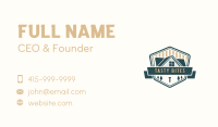 Residential Roofing Renovation  Business Card