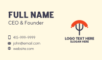 Diner Business Card example 4