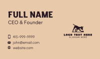 Doberman Dog Training Business Card