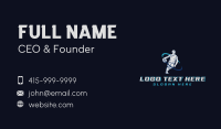 Basketball Varsity Player Business Card Design