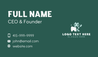 Tooth Business Card example 2