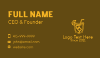 Cocktail Bar Business Card example 3