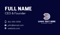 Static Business Card example 3