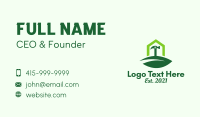Sustainable Home Repair  Business Card Design