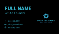 Star Cyber Technology Business Card Design