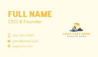 Tropical Summer Surfing Business Card