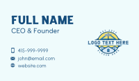 House Roof Carpentry Business Card
