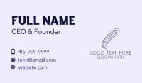 Comb Business Card example 1