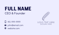 Linear Business Card example 3