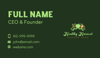 Cabbage Farm Vegan Business Card Image Preview