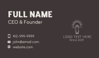 Technologist Business Card example 2