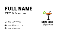 Refreshment Business Card example 2