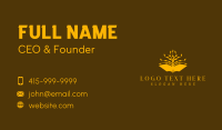 Tree Book Library Business Card