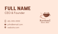 Hot Coffee Espresso  Business Card