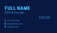 Tech Gaming Stream  Business Card