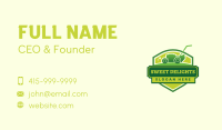 Lawn Mower Shield  Business Card