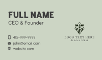 Seedling Plant Farming Business Card