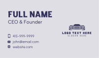 Violet Race Car Business Card