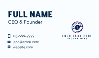Donut Sprinkle Lettermark Business Card Design