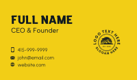 Tour Business Card example 1