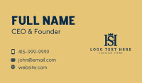 Crown Trading Monogram Business Card Design