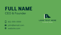 Golf Flag Tournament Business Card