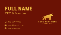 Gradient Bull Agency Business Card