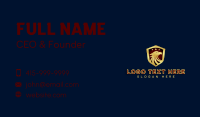 Eagle Shield Patriotic Business Card Design