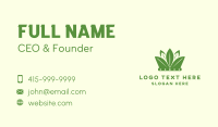Eco Leaf Crown Business Card